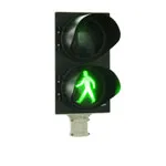 LED 2 Classic Voetganger 2 lichter Ø200 mm (Zwart RAL9005, Op mast 76 mm, 100 mm kort, Geen Optie)