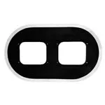[620315] Achtergrondschild Classic Brug (Zwart RAL9005)
