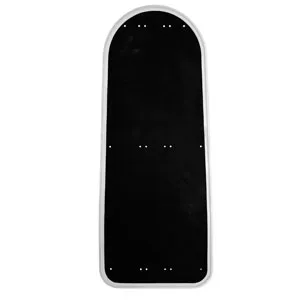 [620003] Achtergrondschild Classic VWS Middenberm (Zwart RAL9005)