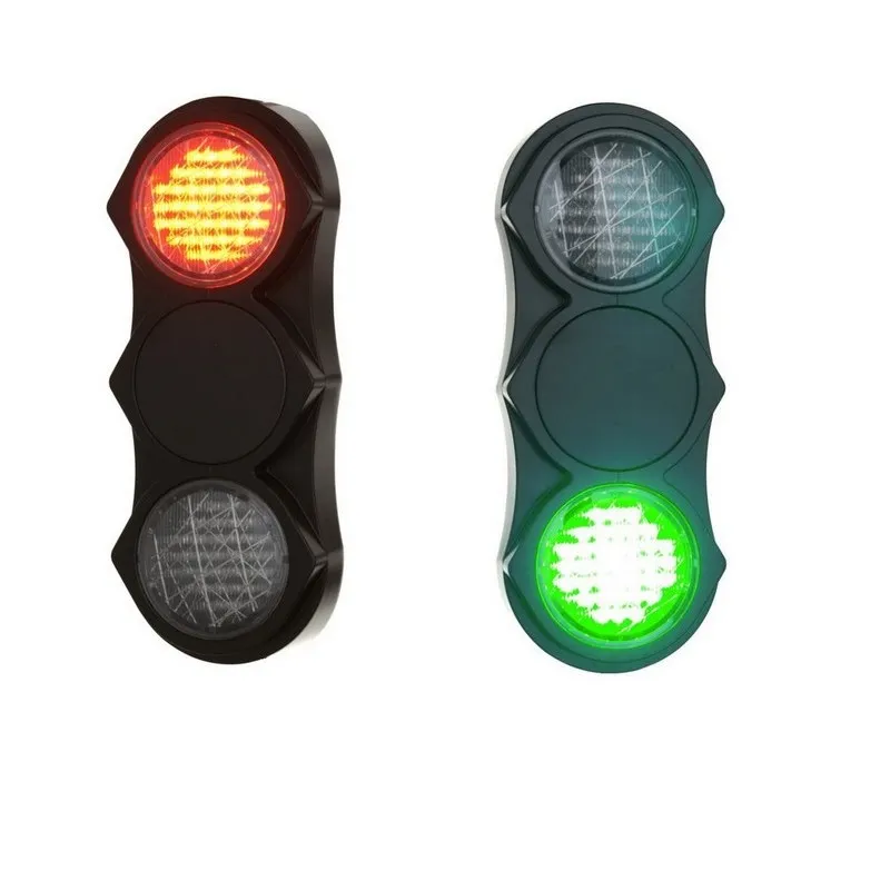 [639431] Secundaire lantaarn 2-lichter (exclusief sjablonen) (42V, Rood-Groen)